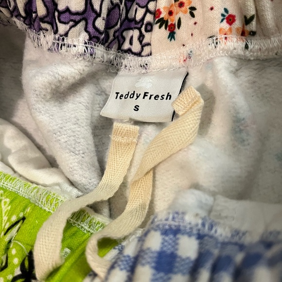 Teddy Fresh Patchwork Sweatpants - Picture 6 of 8